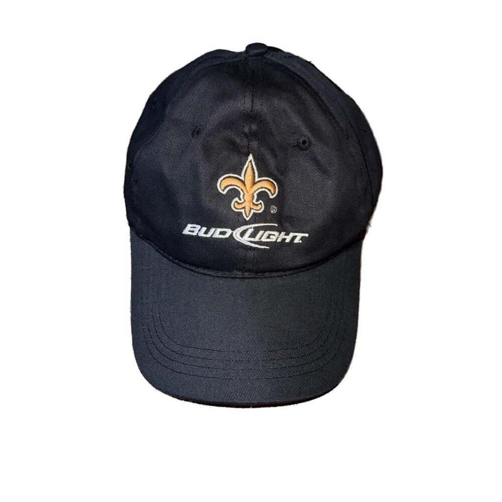 2010 Anheuser-Busch Bud Light New Orleans Saints Fleur-de-Lis Baseball Cap